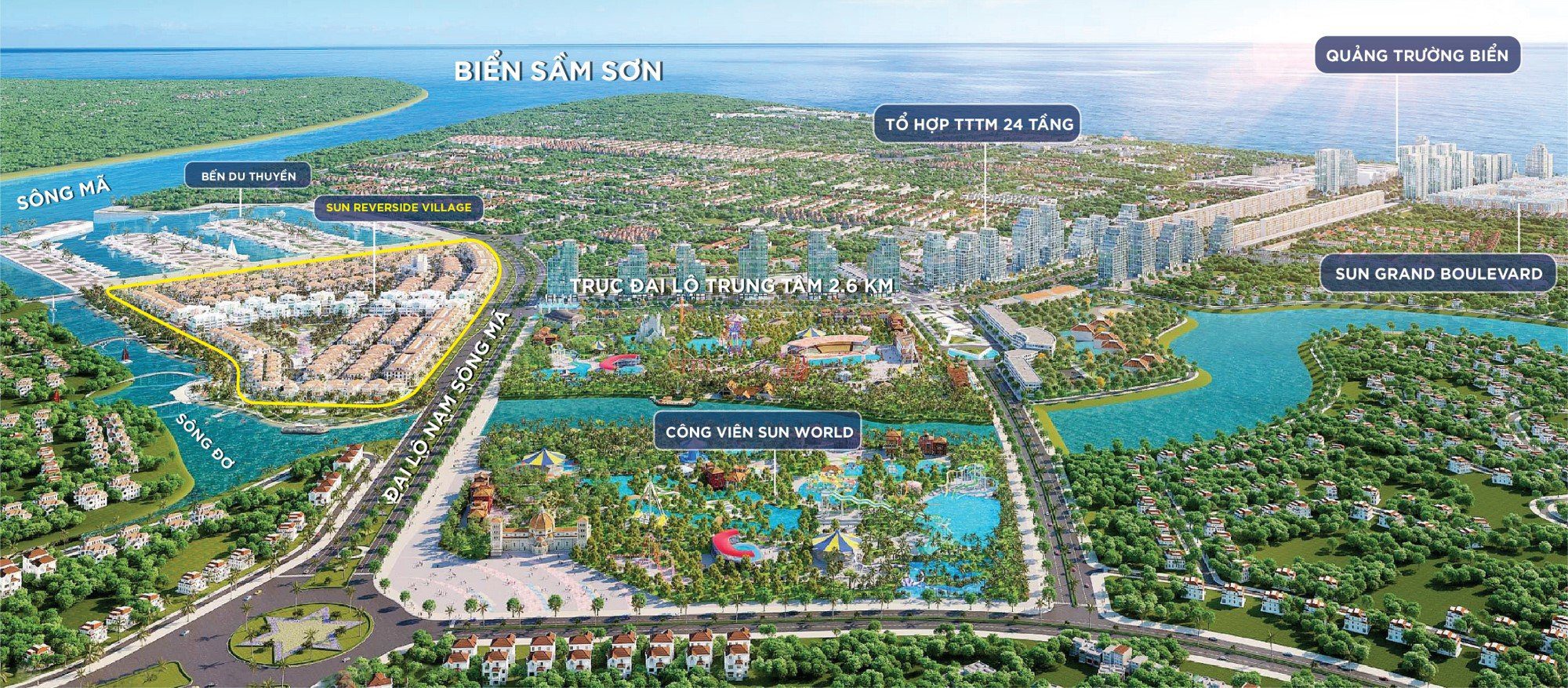 vị trí dự án